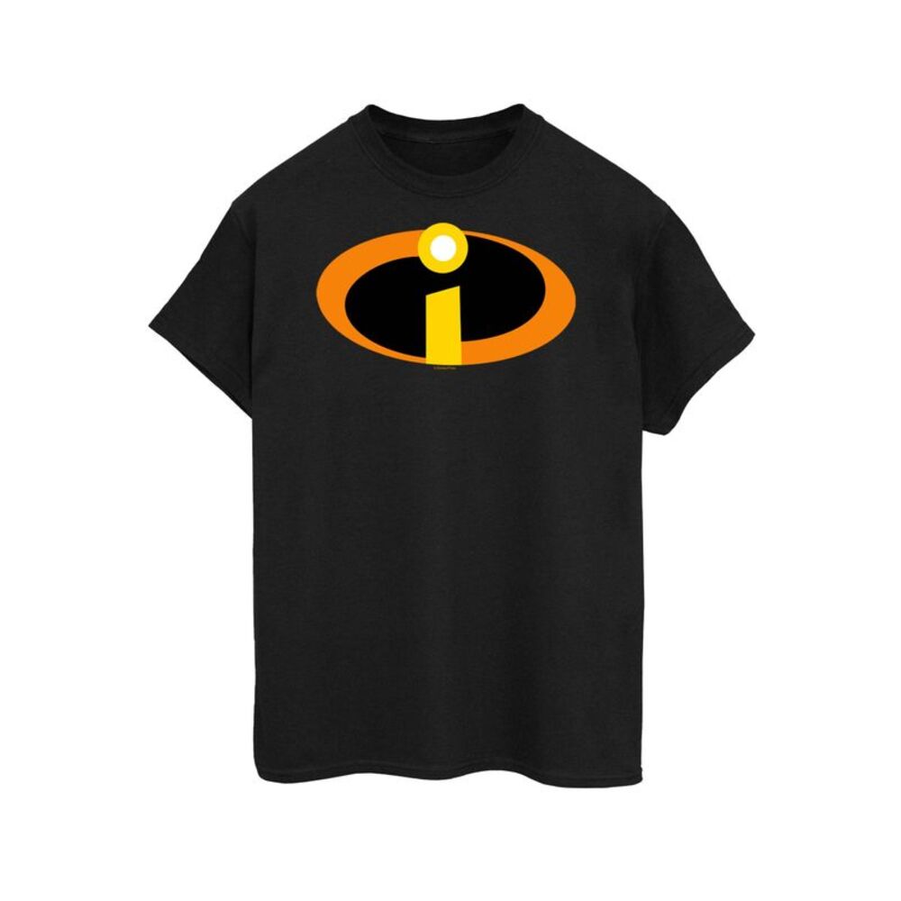 Incredibles Mens Logo Cotton T-Shirt / Black